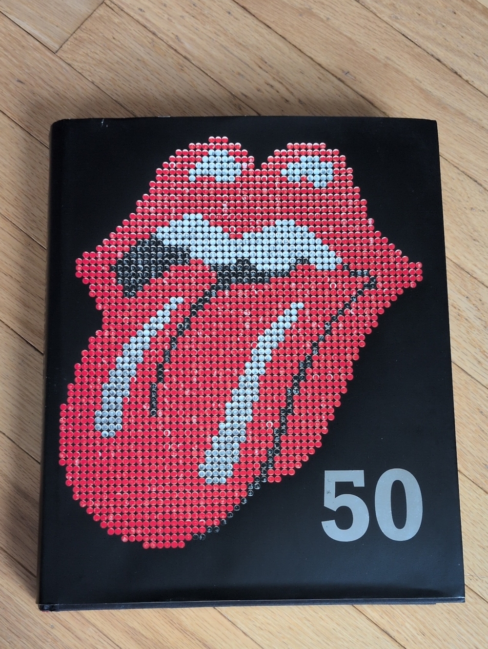 The Rolling Stones 50 Hardcover Book 2012 1st US Edition Mick Jagger Photo Histo